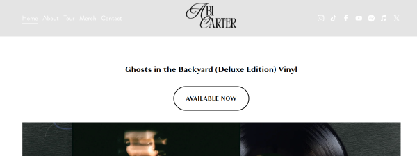 abicartermusic.com