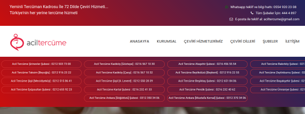aciltercume.com.tr
