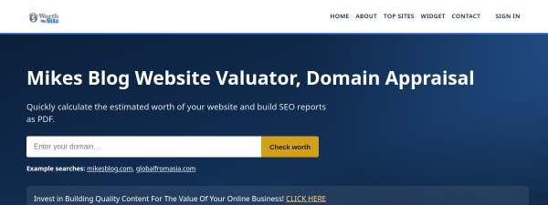 mysiteworthcheck.com