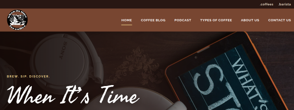 whenitstimeforcoffee.com